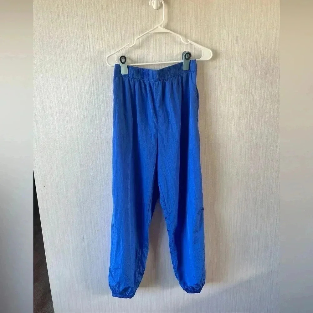 Urban Outfitters Royal Blue Parachute Pants